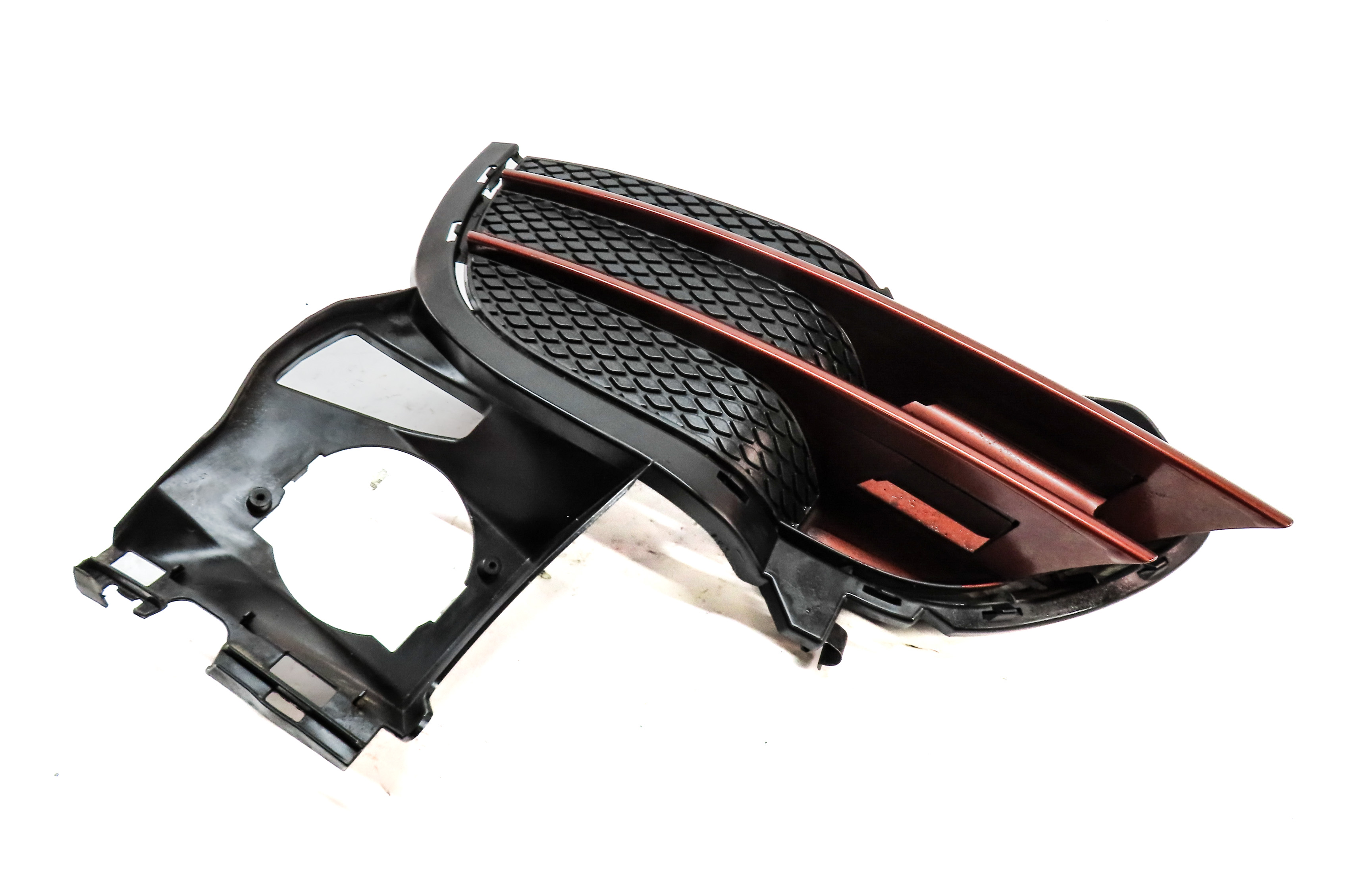 11-14 PORSCHE CAYENNE S 958 RIGHT FRONT PASSENGER BUMPER GRILLE TRIM (Auburn) — exact item pictured